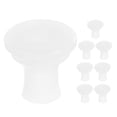 thumbnail image 1 of OUNONA Electric Pressure Cooker Replacement Float Valves 8Pcs White Rubber for Safety Enhancement, 1 of 8