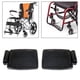 thumbnail image 5 of Reposapiés para silla de ruedas, 2 uds., equipo de piezas de Pedal para sillas de ruedas Manual, 5 of 9