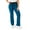 Caribbean Blue, variant on ave. Coastal Women's Seven Pocket Bootcut Scrub Pant in Black, L