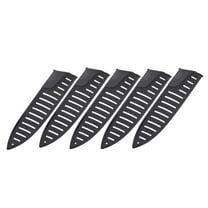 GOOHOCHY 5 Pcs Covers Knife Case Knife Set Knife Sleeve Set Black