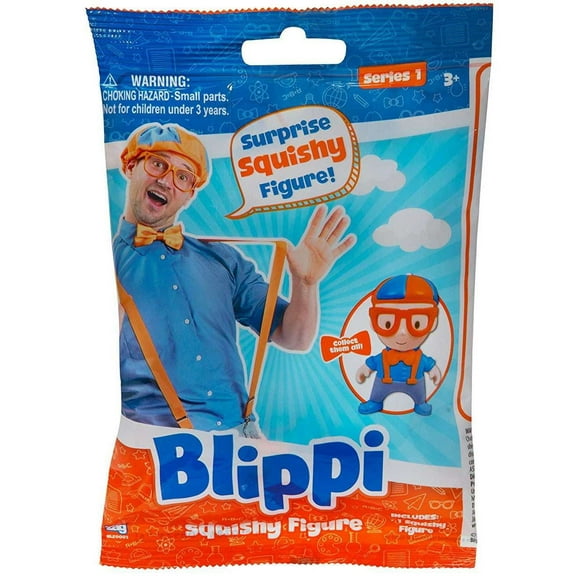 Blippi Series 1 Squishy Figure Mystery Pack