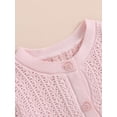 thumbnail image 5 of GXFC Toddler Baby Girls Fall Knitted Closure Cardigan Infant Girls Long Sleeve Button Down Sweater Tops Newborn Girls Casual Warm Fall Winter Top Clothes 0-3T, 5 of 8