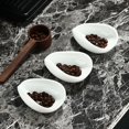 thumbnail image 5 of B Bandejas de Dosis de Granos de Café Cuchara de CeráMica Juego de Separadores de Té Herramientas Cuchara en Grano de Café Pala Bandejas de Té, 5 of 5