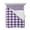 Purple, variant on Blue White Plaid Twin XL Size Down Alternative Comforter, Lightweight Comforter Quilt Bedding Set with Pillow Shams Gradient Geometric Buffalo Checkered All Seasons Bed Comforter Duvet Insert 68"x98"