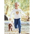 thumbnail image 2 of Musical Deer Long Sleeve Toddler -Image by Shutterstock,  5 Toddler, 2 of 4