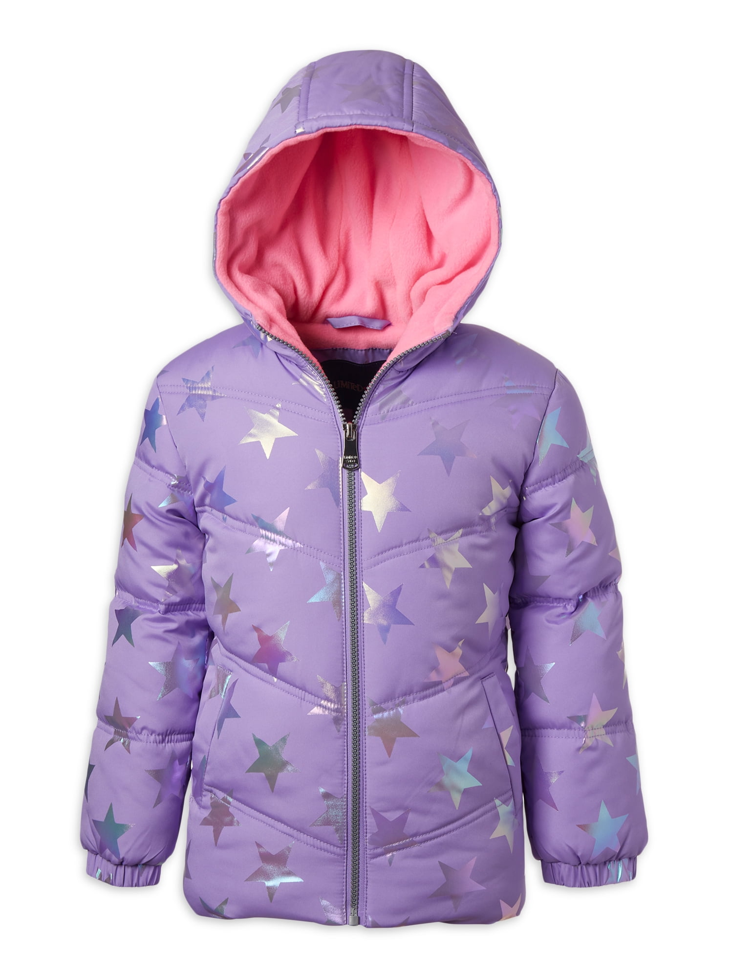 Limited Too Toddler Girl Chevron Quilted Puffer Jacket, Sizes 2T4T