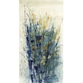 thumbnail image 2 of OToole, Tim 19x32 Black Ornate Wood Framed with Double Matting Museum Art Print Titled - Indigo Floral II, 2 of 4
