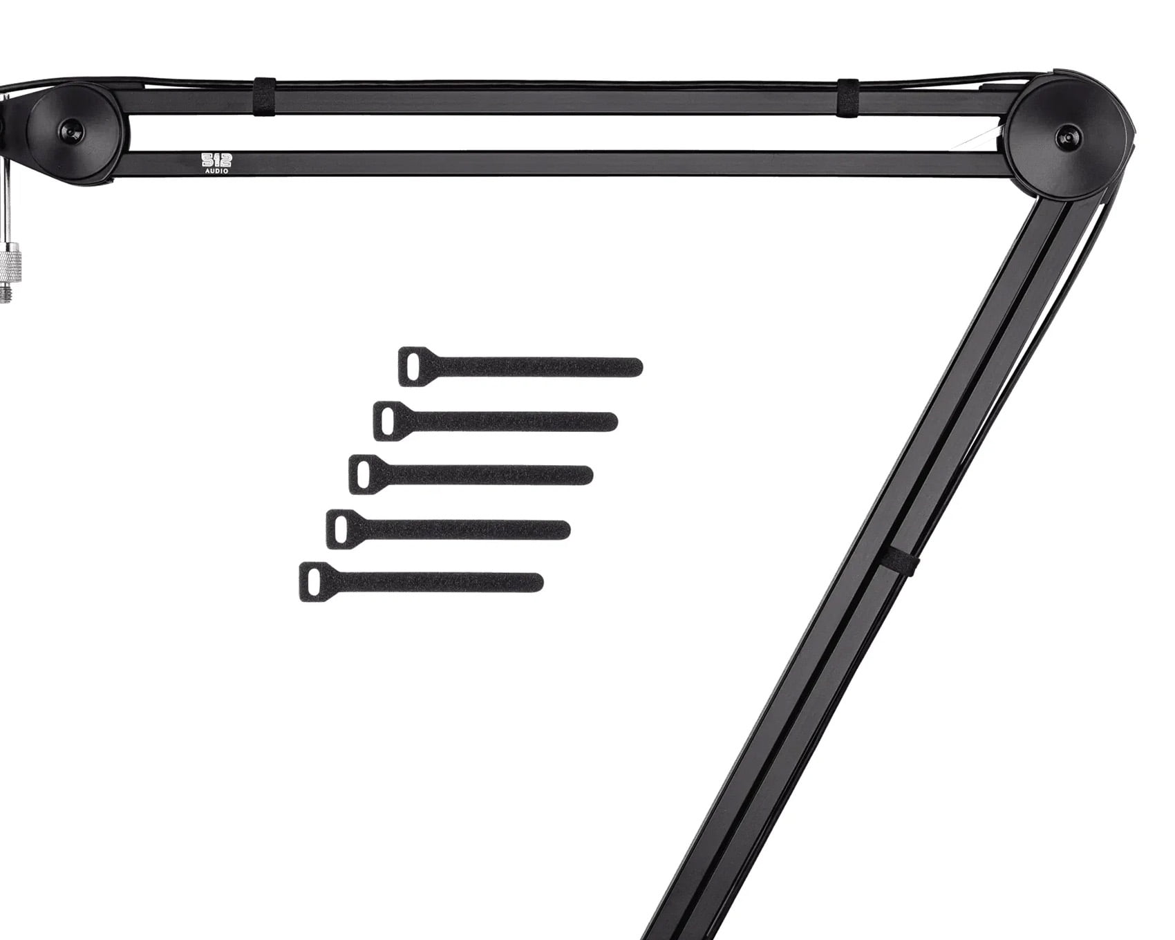 512 Audio by Warm Audio 512-BBA 31" Adjustable Microphone Boom Arm + RCM01 Mic