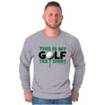 thumbnail image 5 of Golf Lover Funny Golfing Dad Joke Long Sleeve TShirt Men Women Brisco Brands L, 5 of 6