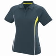thumbnail image 1 of Ladies Rival Polo S Slate/Power Yellow/White, 1 of 1