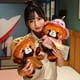 thumbnail image 2 of Juguete de peluche de mapache para niños, almohada suave de animales esponjosos, Panda Rojo, vestido de Cosplay, muñeca de peluche, regalo de cumpleaños, 2 of 5
