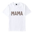 thumbnail image 4 of TAIAOJING Mommy and Me Matching Shirt Mommy T Sleeve Family Summer Short Tee Me For Women MAMA Letter Print Romper Clothes Casual Outfits, 4 of 9