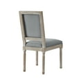 thumbnail image 3 of Rustic Manor Saad Linen Upholstered Dining Chair (Set of 2), Grey, 3 of 8