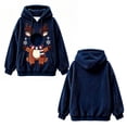 thumbnail image 7 of Christmas Reindeer Pet Carrier Hoodie, Teddy Dog Pocket Sweatshirt with Head Window for Women, 7 of 7