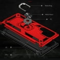 thumbnail image 6 of Allytechgroup Case for Samsung Galaxy S25 with 1 Pack Screen Protector, Military Grade Protection Shockproof Cover with Metal Rotatable Ring Stand, Magnetic Car Mount Holder Case, Red, 6 of 6