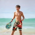 thumbnail image 6 of My Hero Academia Swim Trunk, Beach Board Shorts For Boys Girls, Quick Dry Swimsuit With Mesh Linning, Swimming Trunks For Kids Teens, 6 of 9