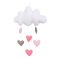 thumbnail image 4 of Shisuyan Baby Shower Decor Cloud Raindrop Hanging Decor Wool Fiber 1 Set 18.1X14.2X2.4in, 4 of 9