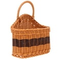 thumbnail image 1 of YSNOOWE 1Ud Canasta Colgante De De Tejido Natural Color Café Para Y Almacenaje, 1 of 6