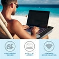 thumbnail image 2 of LapGear Portable Laptop Lap Desk, Fits up to 15.6" Laptop, Black, 2 of 7