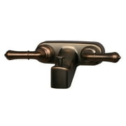 HowPlumb RV / Mobile Motor Home Travel Trailer 4" Bathtub Shower Diverter Faucet - Oil Rubbed Bronze