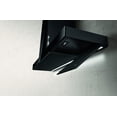 thumbnail image 2 of Elica Ehk636 Haiku 600 Cfm 36" Wide Wall Mounted Range Hood - Black, 2 of 7