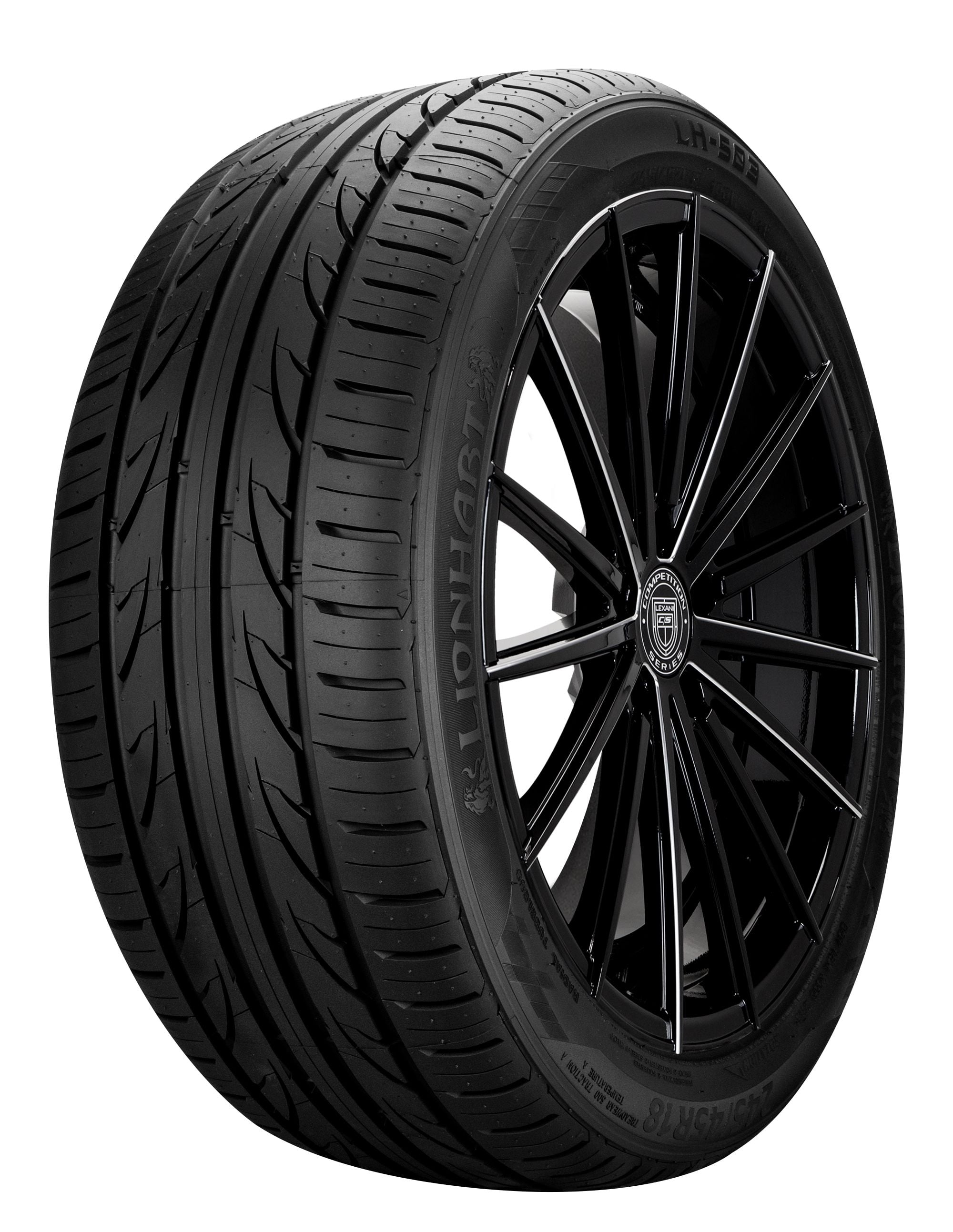4 New Lionhart LH503 High Performance Tire 225/55R17 101W