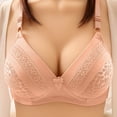 thumbnail image 3 of Bigersell Bras for Women Full-Coverage Sale Women's Sports Bras Plus Size Bras for Women Sticky Bra Style R-504 Ladies Bras Sports Bras Big Girls Seamless Bra Hook & Eye Bra Closure Beige 42, 3 of 7