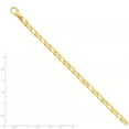 thumbnail image 5 of 14K Yellow Gold 4.8mm Polished Fancy Link Bracelet, 5 of 5