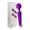 Purple, variant on XBONP Wand Massager with 20 Vibrating Patterns Body Massager for Back Neck Shoulder Sports Recovery, Deep Purple