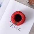 thumbnail image 5 of Handcrafted Vertical Eyeglasses Holder Stand for Reading Desk Nightstand Table - Small Eyeglass Organizer Stand for Bedside - Soft and Sturdy Knit Eyeglass Stand - Fits Standard Size Glasses, 5 of 15