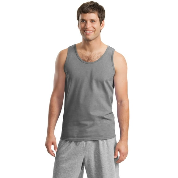 Gildan Men's 100 Percent Cotton U Neck Tank Top - 2200