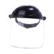 thumbnail image 4 of Protector facial transparente, protector contra salpicaduras de aceite, reutilizable, a prueba de polvo, ajustable, de seguridad. Negro, 4 of 6