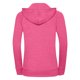 thumbnail image 2 of Russell - Chaquetilla con capucha modelo HD para mujer (Rosa Jaspeado), 2 of 2