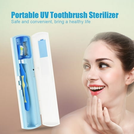 Toothbrush Sanitizer Sterilizer - Antibacteria UV Light Portable Germicidal Toothbrush Sterilizer Sanitizer Cleaner Disinfection, Portable Toothbrush Sterilizer,Toothbrush Sterilizer