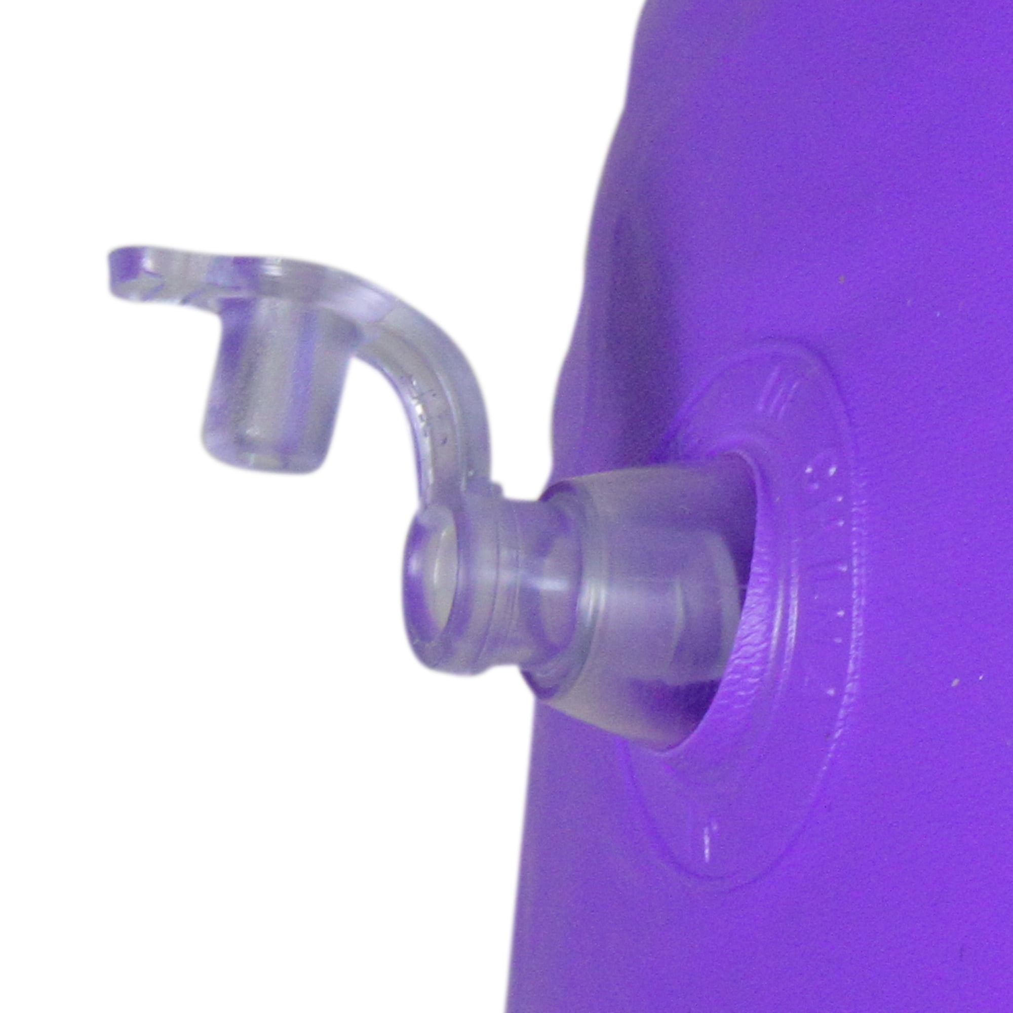 Swim Central 76" Inflatable Purple Side By Side Swimming Pool Lounger Raft