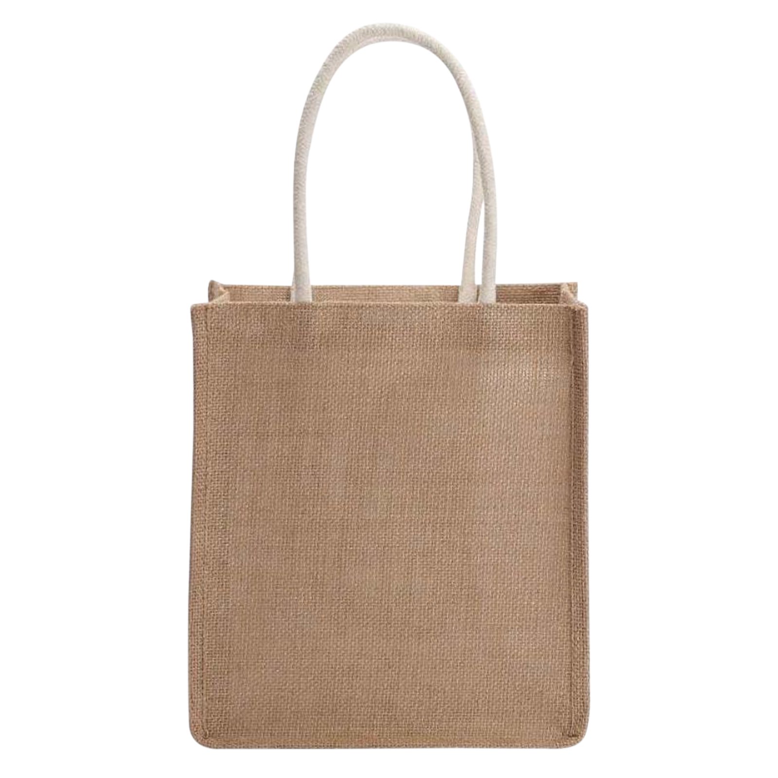 Kavoc Burlap Tote Bags Blank Jute Beach Handbag Gift Bags with