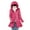 hotpink, variant on Mrat Womens Long down Puffer Jacket Long Sleeve Lightweight Knee-length Oversized Puffer Coat Thick Warm Padded Coat Full-Length Windproof Parka Women‘s Winter Jacket XXL