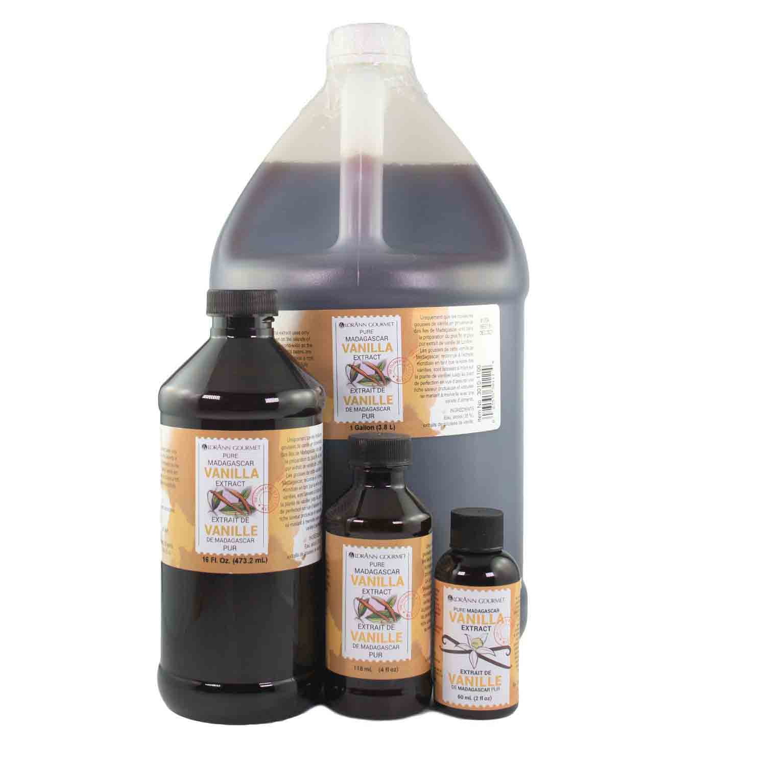 LorAnn Oils 2-fold Velvet Cream Vanilla Extract, 16 Ounce
