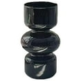 thumbnail image 3 of Glass Vase Hydroponic Vase Simple Flower Arrangement Table Flower Pot Decorative Small Black, 3 of 9