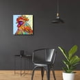 thumbnail image 4 of Epic Art 'Attentive Chicken' by Dean Russo Acrylic Glass Wall Art, 24" x 24", 4 of 8