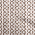 thumbnail image 1 of oneOone Cotton Cambric Brown Fabric Block Sewing Material Print Fabric By The Yard 56 Inch Wide, 1 of 1