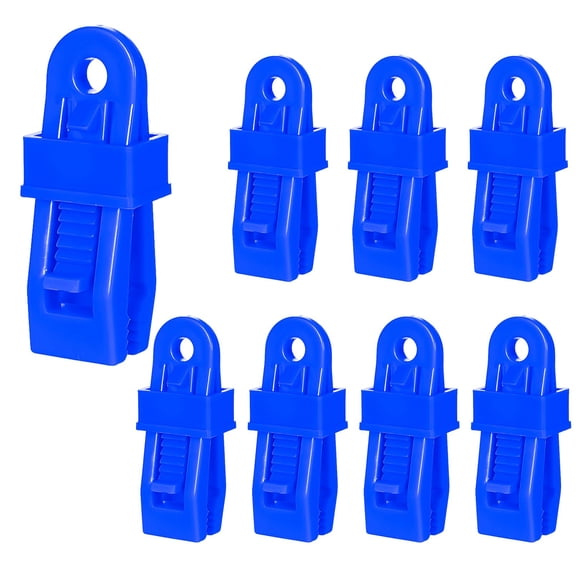 Clips para lona, ??abrazaderas para lona con agarre de bloqueo resistente para toldos de cubierta, toldos para acampar al aire libre, cubiertas para caravanas y coches