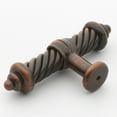 thumbnail image 2 of GlideRite  Bronze Twisted 3.5-inch Cabinet Drawer Pulls (Set of 10), 2 of 3