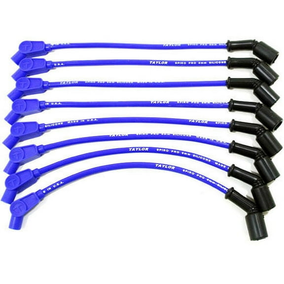Taylor Wire / Vertex 76646 TAY76646 8MM RACE FIT SPIRO-PRO 11IN 135 BLUE Fits select: 1999-2002 CHEVROLET SILVERADO, 2011 CHEVROLET SILVERADO K1500 LT