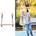 thumbnail image 3 of Milaget Barre de Balançoire de Gym Ajustable pour Enfant pour l'Entraînement de Force, Ensemble de Jeu Extérieur, Rouge, 3 of 9