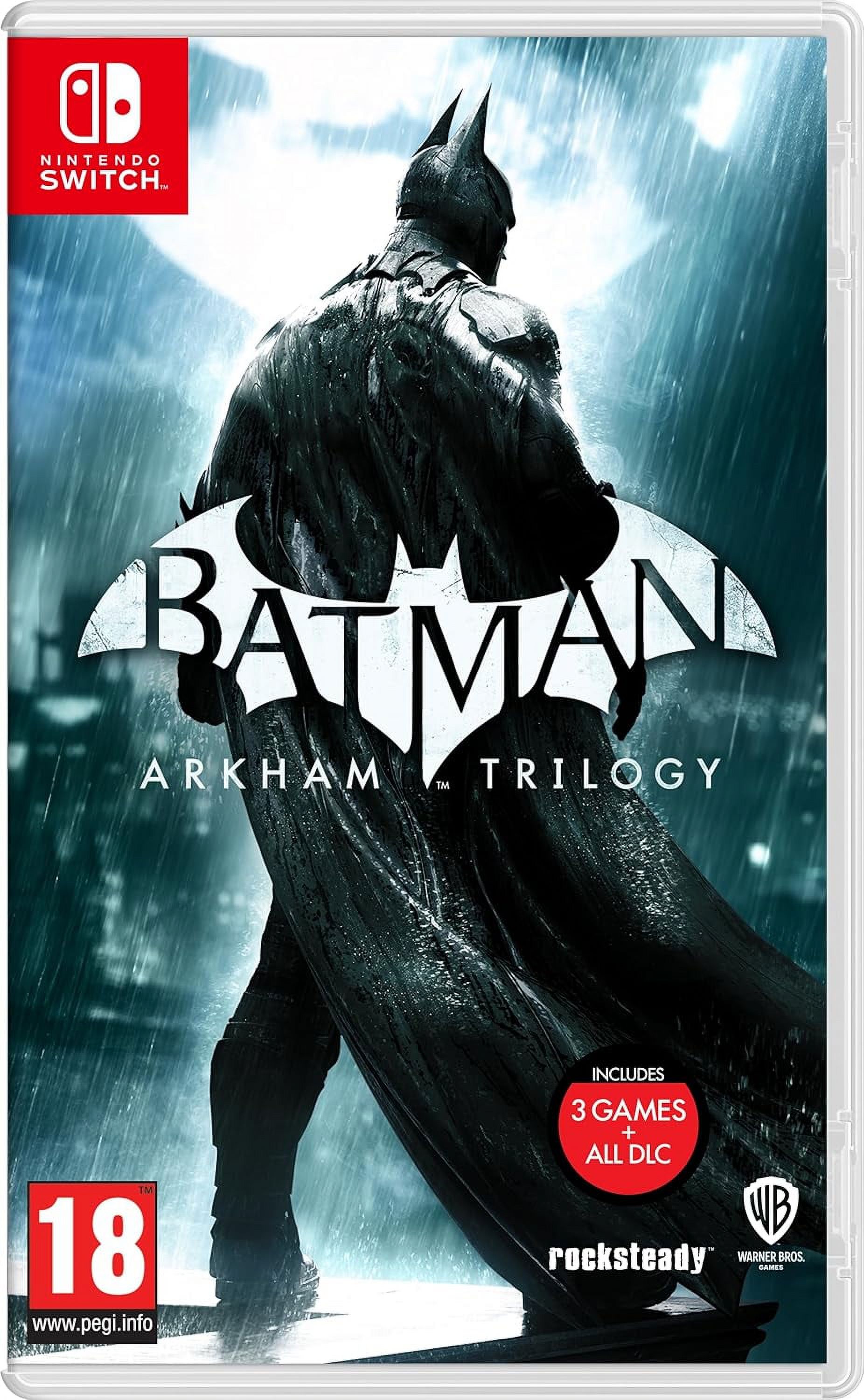 Batman Arkham Trilogy Video Game - Nintendo Switch