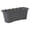 Grey, variant on VKLU 12 Inch Rectangular Planter, Wavy Edge Plastic Window Box Flower Pot with Drainage Hole for Indoor Outdoor Herbs, Beige