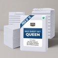 thumbnail image 1 of King Bed Sheet Set Piece Bedding Soft Brushed Microfiber Fabric Shrinkage & Fade Easy Care (), 1 of 9