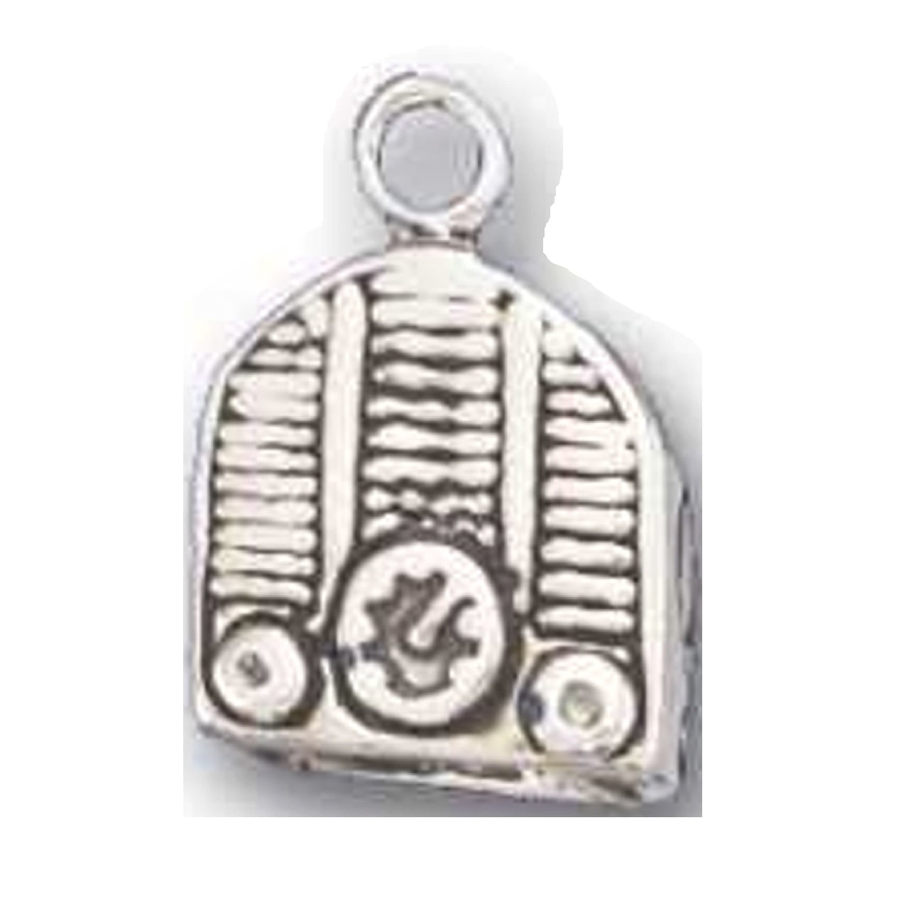 Sterling Silver Womens 1mm Box Chain 3D Flying Pig Pendant Necklace