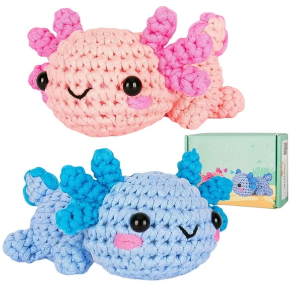 Dragon Crochet Kits Beginner Crochet Starter with Yarn, Crochet Hook,